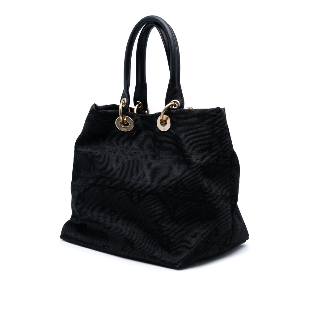 Dior Toile Cannage Lady Dior Soft Shopping Cabas Noir – GABY PARIS Authentique
