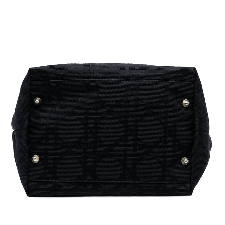 Dior Toile Cannage Lady Dior Soft Shopping Cabas Noir – GABY PARIS Authentique