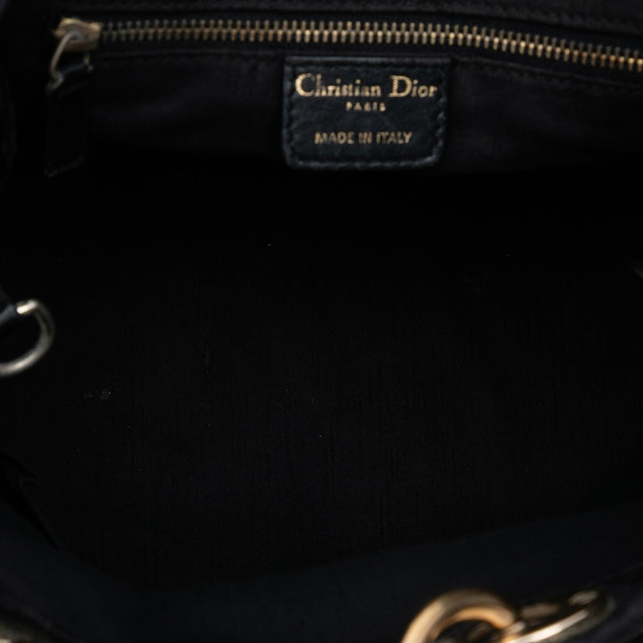 Dior Toile Cannage Lady Dior Soft Shopping Cabas Noir – GABY PARIS Authentique
