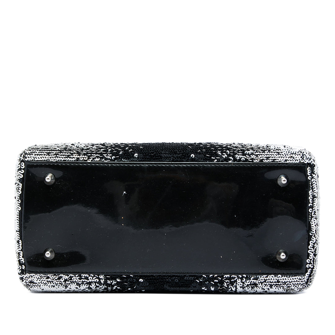 Sequinss Lady Dior Moyen Noir