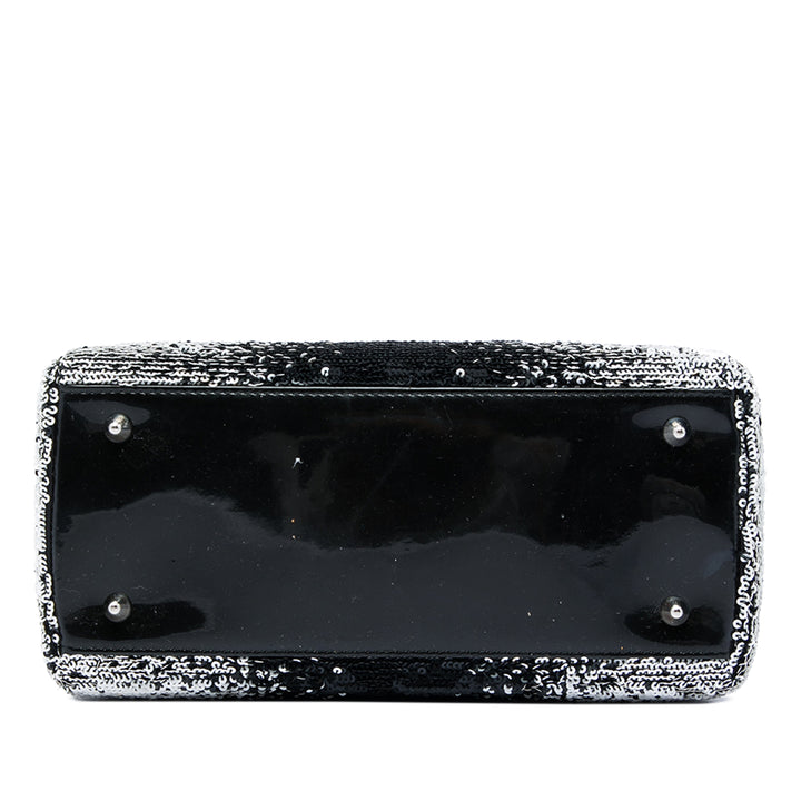 Sequinss Lady Dior Moyen Noir
