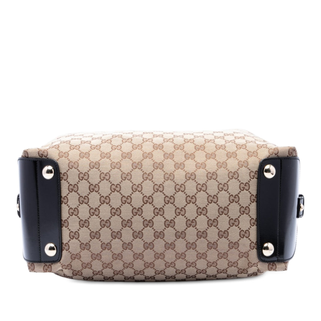 Gucci Cabas GG Beige – vue 3 – GABY PARIS