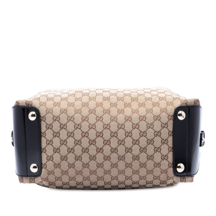 Gucci Cabas GG Beige – vue 3 – GABY PARIS
