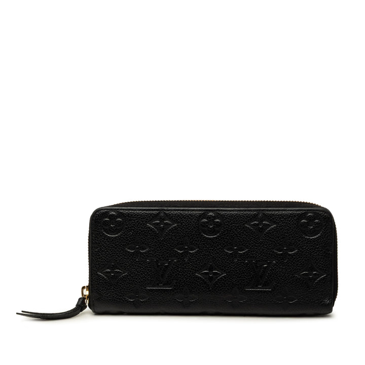 Portefeuille Monogram Empreinte Noir