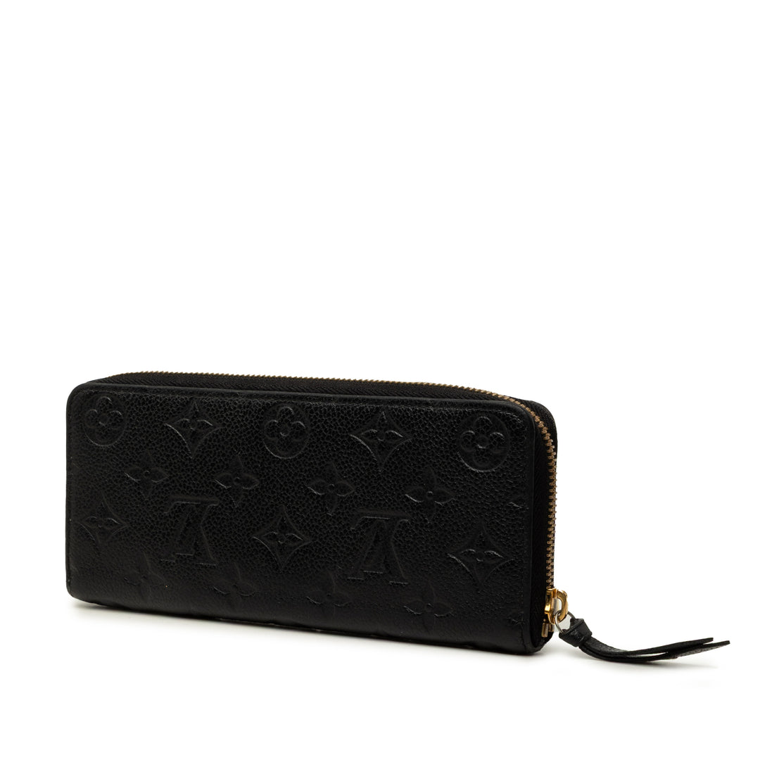 Portefeuille Monogram Empreinte Noir