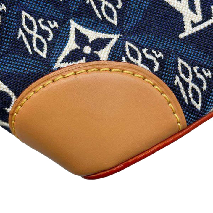 Monogram Jacquard Since 1854 Nano Noe Blue - Gaby Paris