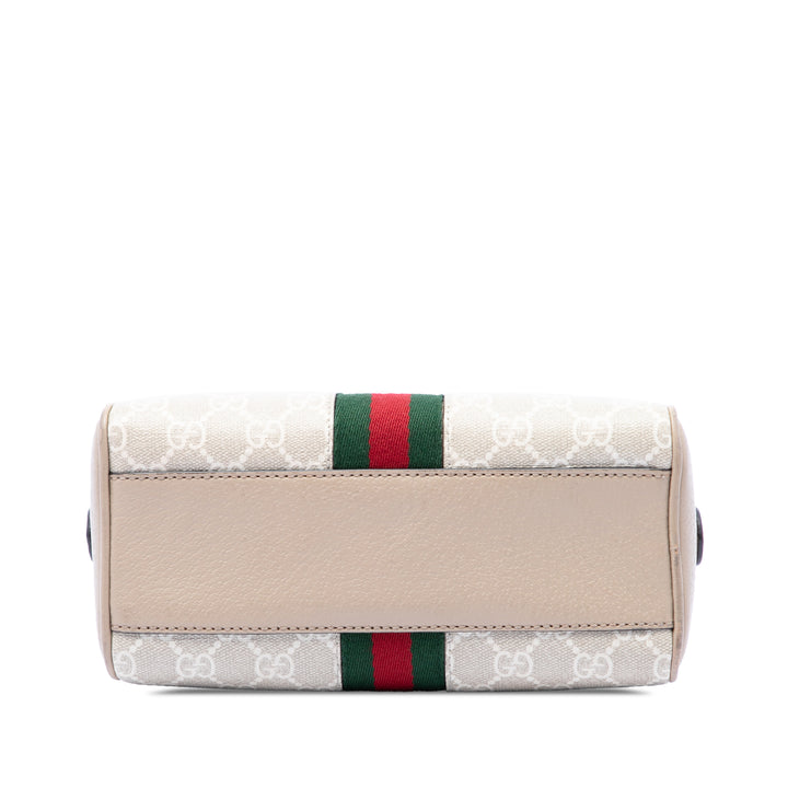 Gucci Sac à main Web Ophidia GG Supreme Mini Beige – vue 3 – GABY PARIS