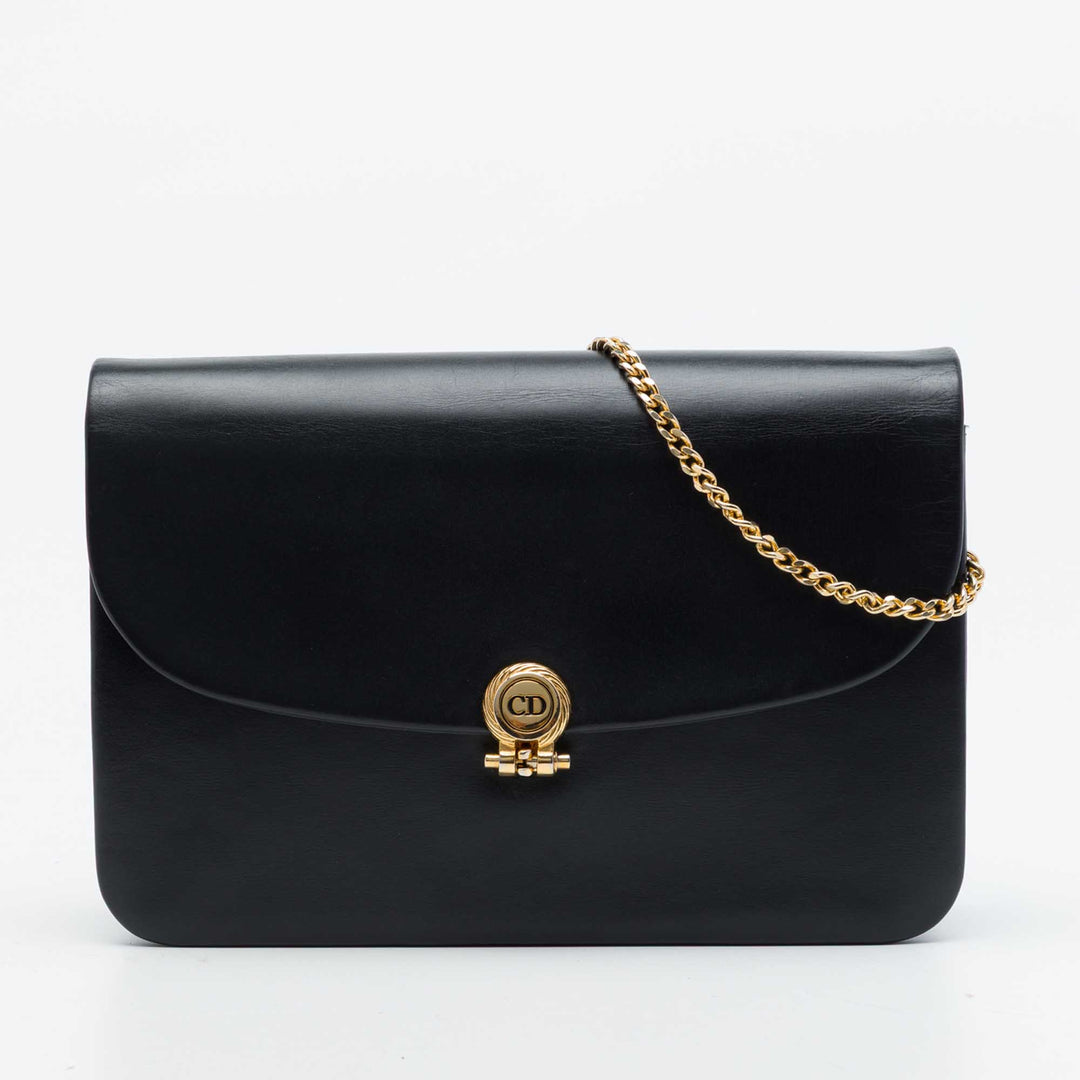 Dior Chaîne Sac Noir – vue principale – GABY PARIS