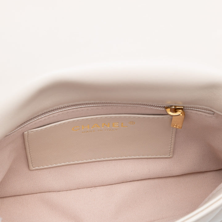 Chanel Small Matelassé Cuir d’agneau Funky Town à rabat