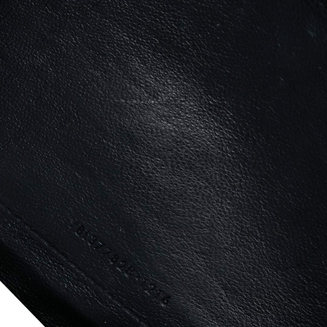 Saint Laurent Grain De Poudre Matelasse Chevron Monogram Chain Wallet Noir – GABY PARIS Authentique