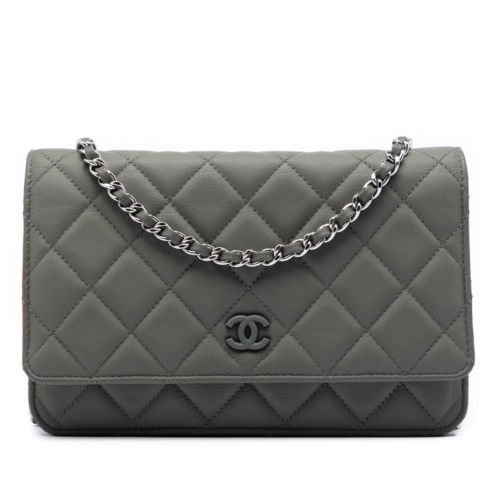 Chanel CC Matelassé Cuir d’agneau Incognito Wallet on Chain