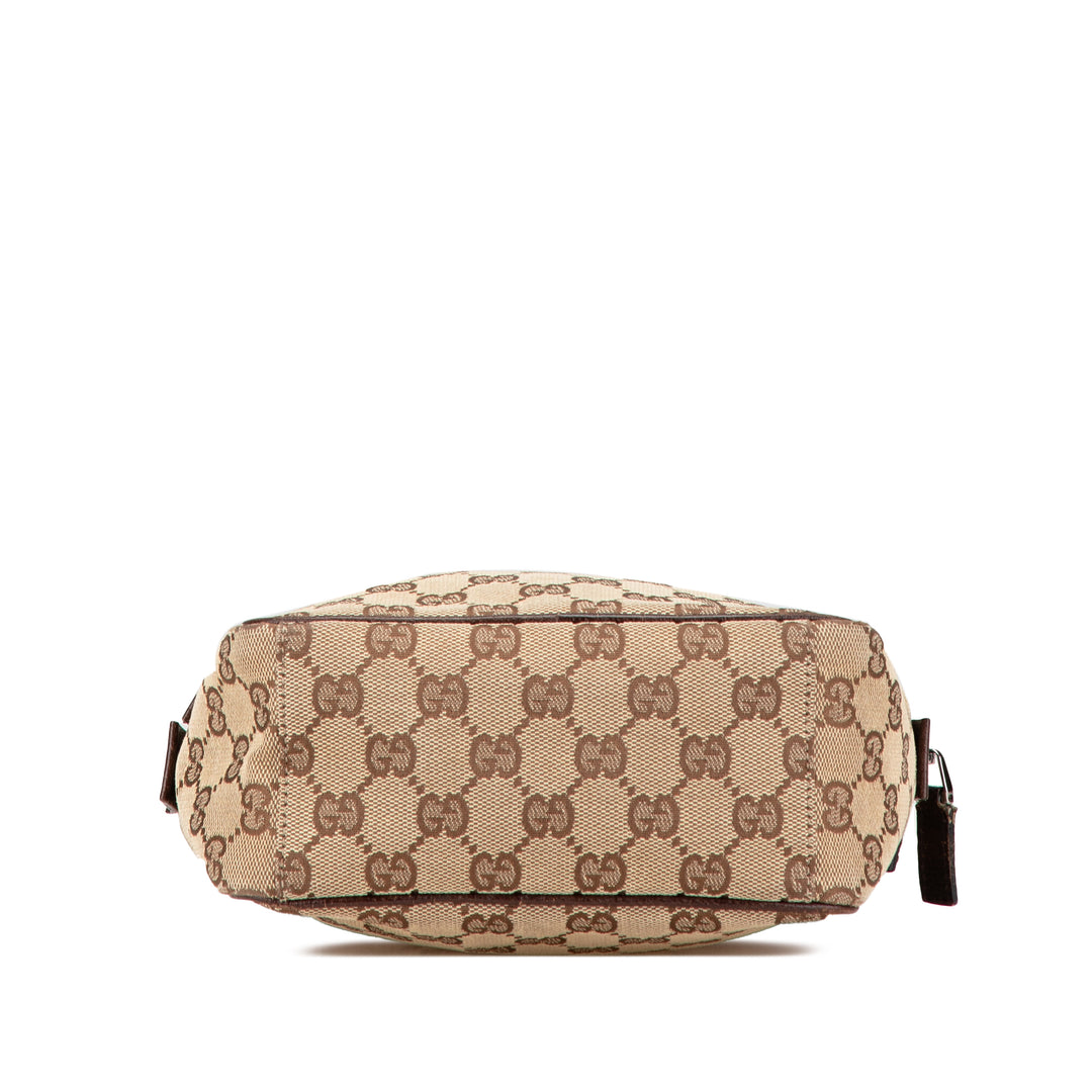 GG Canvas Crossbody Brown - Gaby Paris
