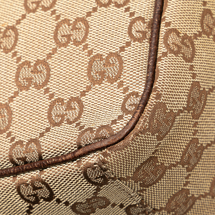 GG Canvas Crossbody Brown - Gaby Paris
