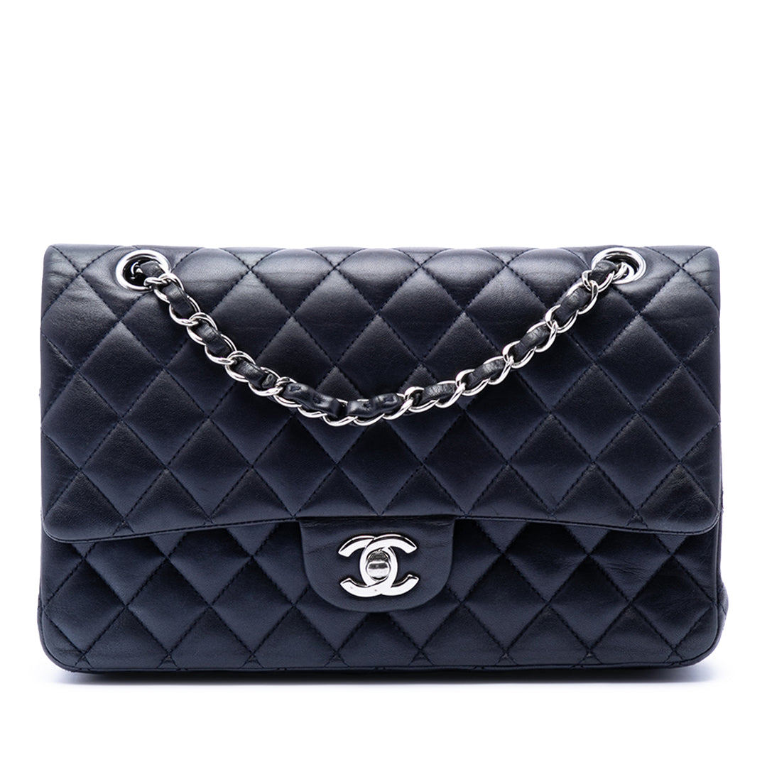 Chanel Medium Classic Cuir d’agneau Double rabat