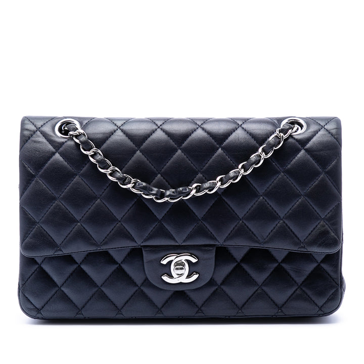 Chanel Medium Classic Cuir d’agneau Double rabat
