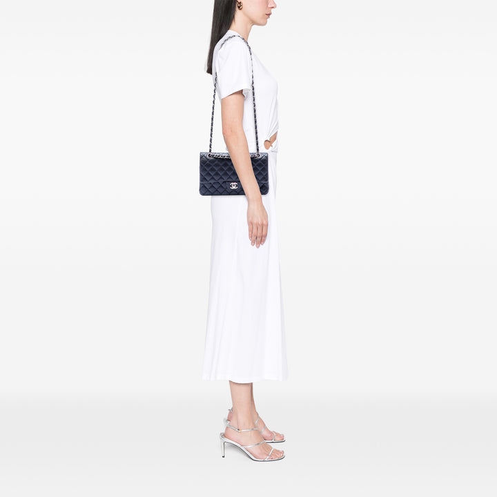 Chanel Medium Classic Cuir d’agneau Double rabat