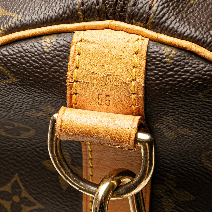 Monogram Keepall Bandouliere 55 Brown - Gaby Paris