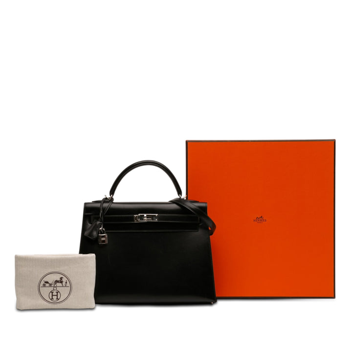 Hermès Box Veau Kelly II Sellier 32