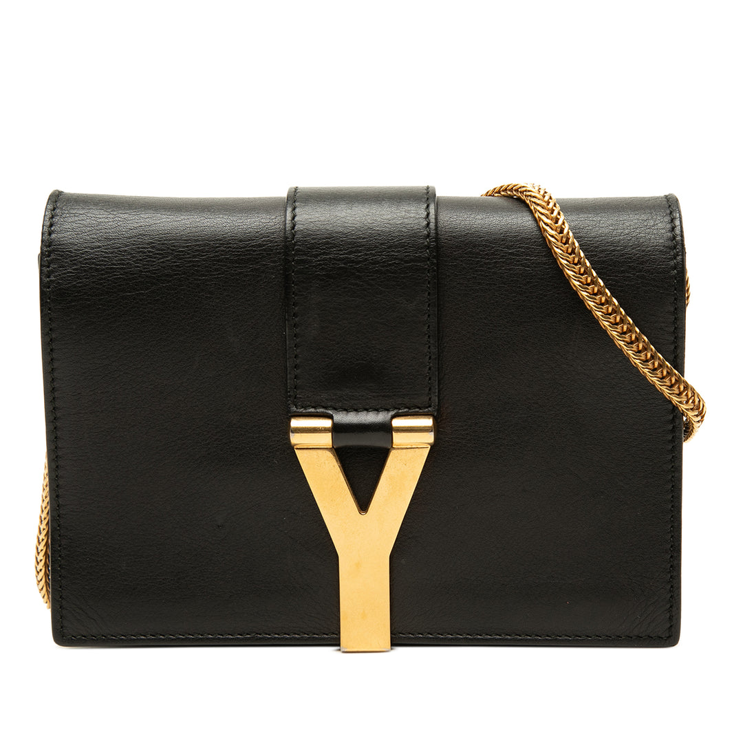 Saint Laurent Sac bandoulière Chyc Ligne Mini Noir – vue principale – GABY PARIS
