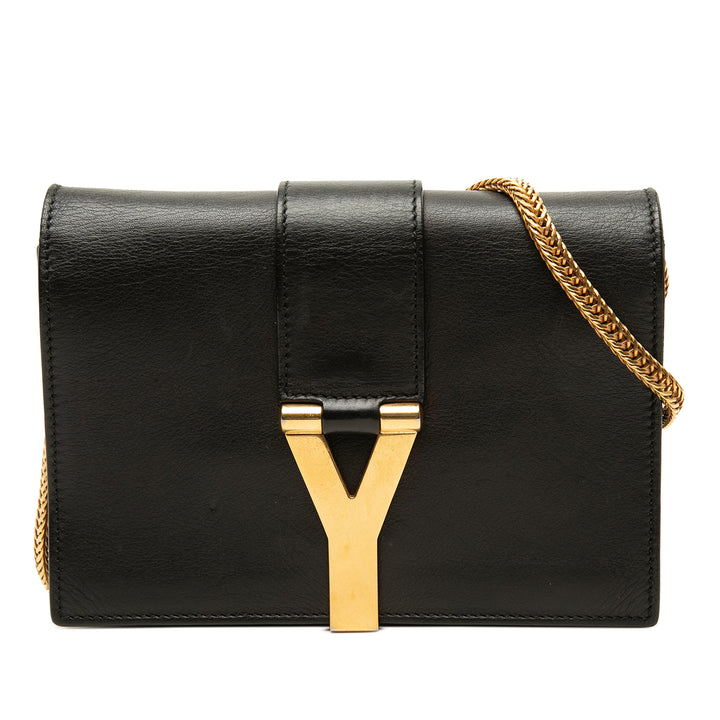 Saint Laurent Sac bandoulière Chyc Ligne Mini Noir – vue principale – GABY PARIS