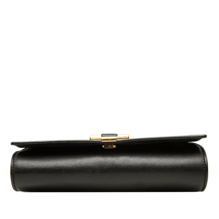 Saint Laurent Sac bandoulière Chyc Ligne Mini Noir – vue 3 – GABY PARIS