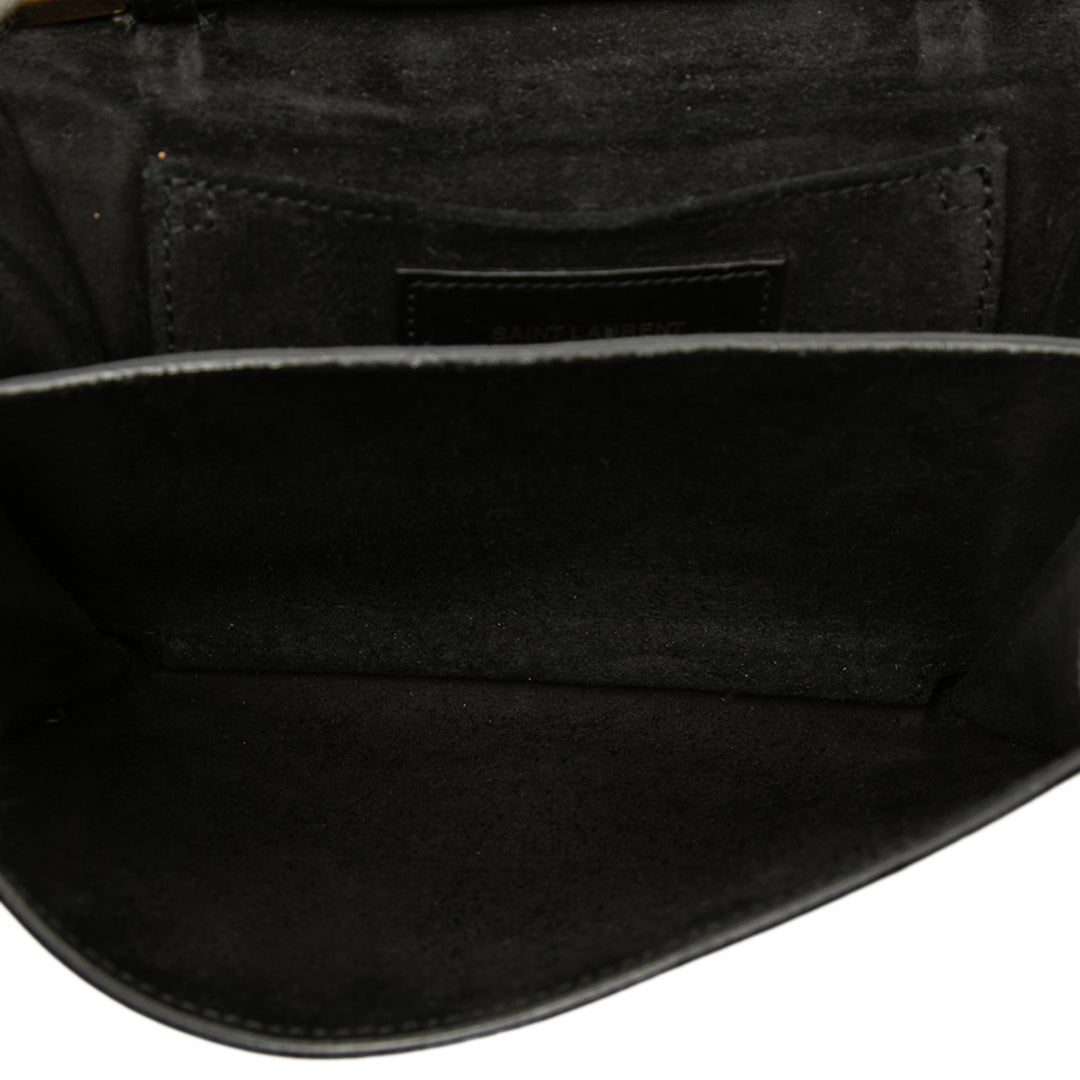 Saint Laurent Sac bandoulière Chyc Ligne Mini Noir – vue 4 – GABY PARIS
