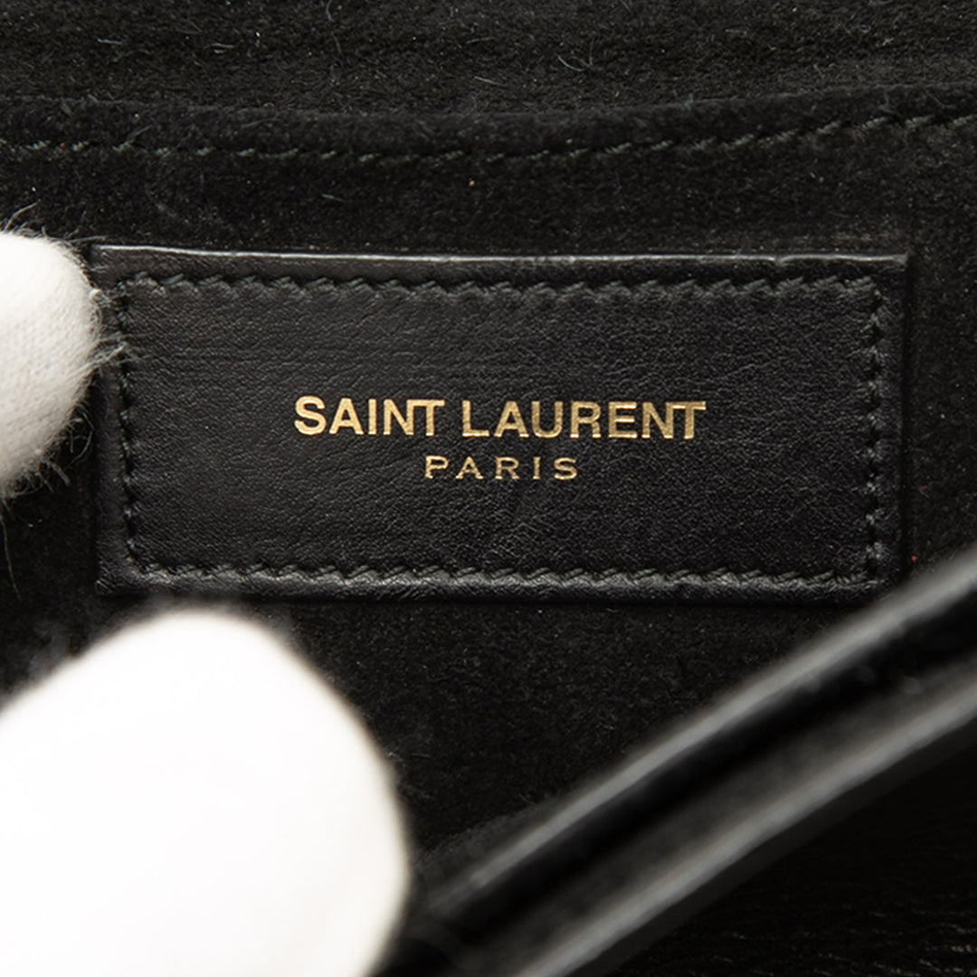 Saint Laurent Sac bandoulière Chyc Ligne Mini Noir – vue 5 – GABY PARIS