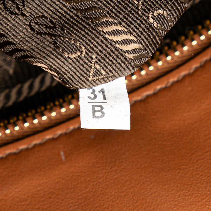 Prada Small Toile Symbole Triangolo Sac