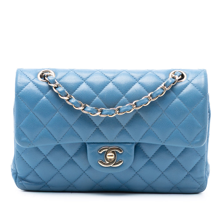 Chanel Small Classic Caviar Double rabat