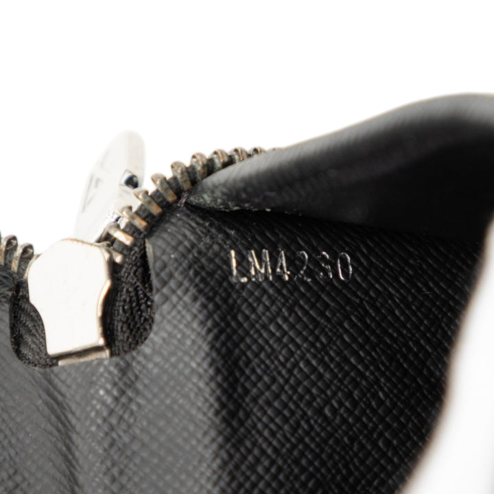 Louis Vuitton Monogram Eclipse Vertical Zippy Portefeuille