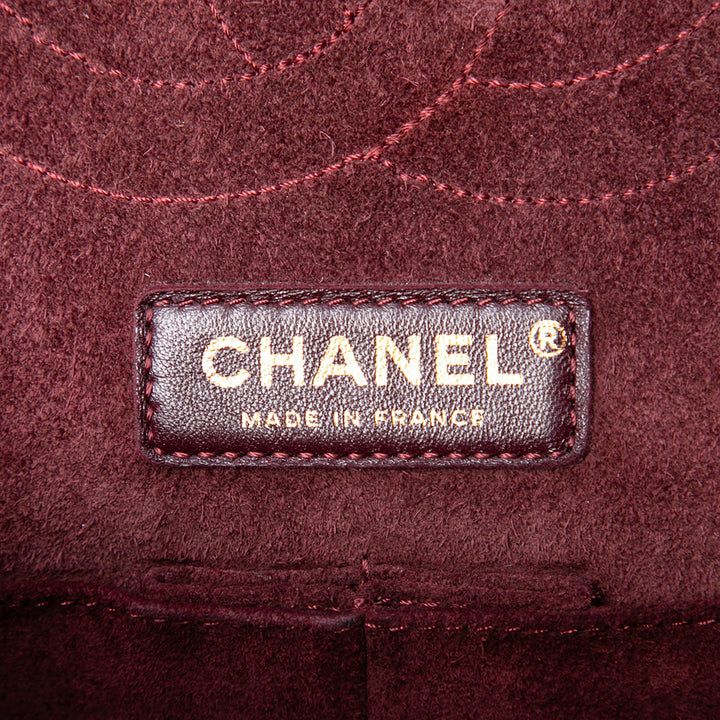 Chanel Édition limitée Cuir de veau Reissue 2.55 Medallion Double rabat 225