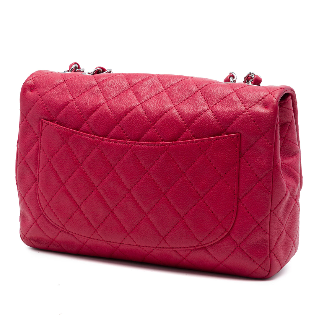 Chanel Jumbo Classic Caviar Simple rabat