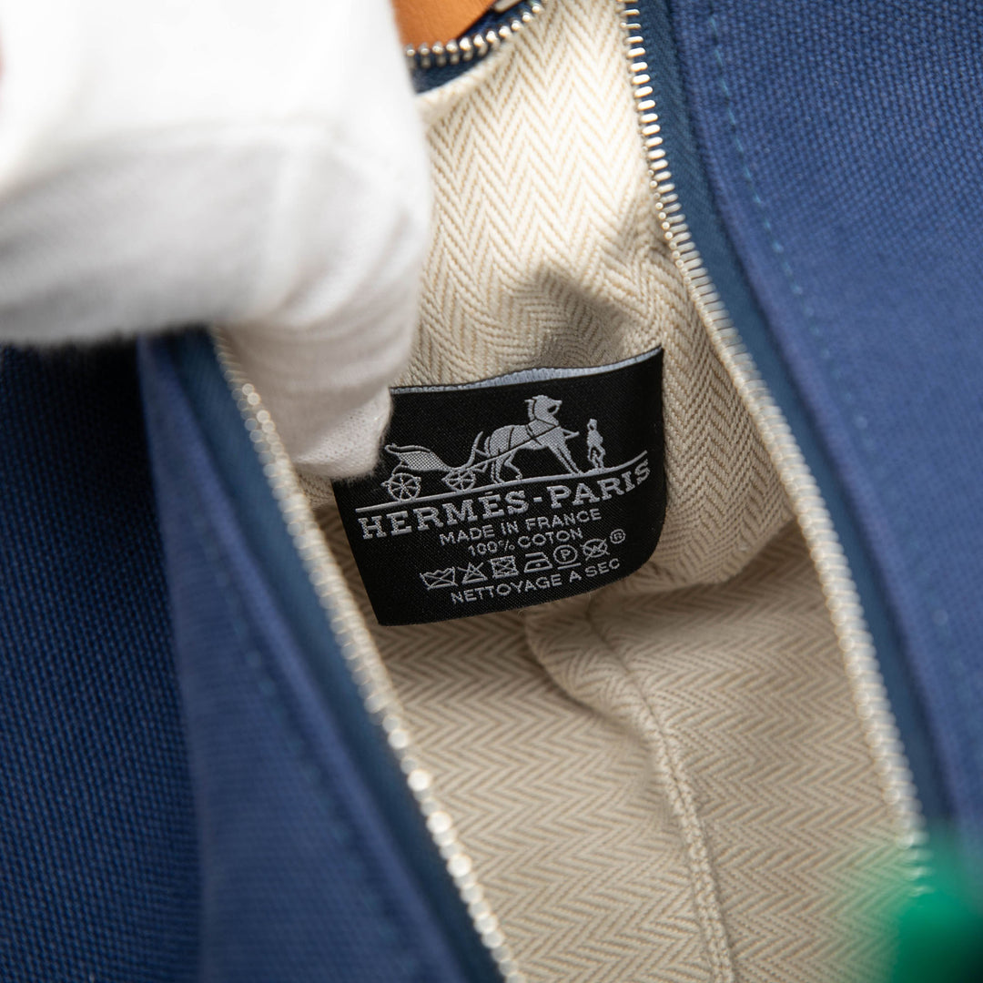 Hermès Small Toile Bride A Brac Étui