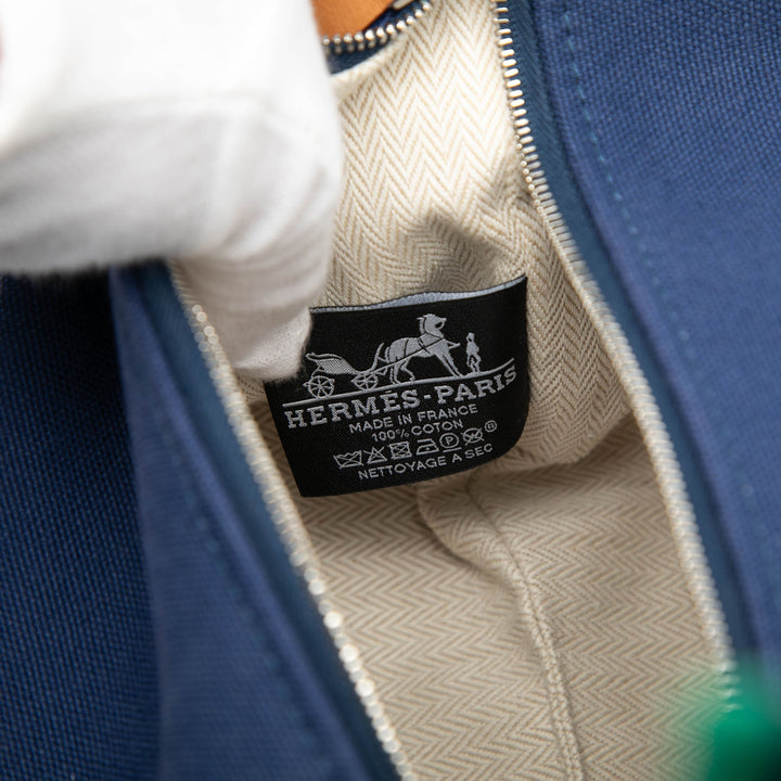 Hermès Small Toile Bride A Brac Étui