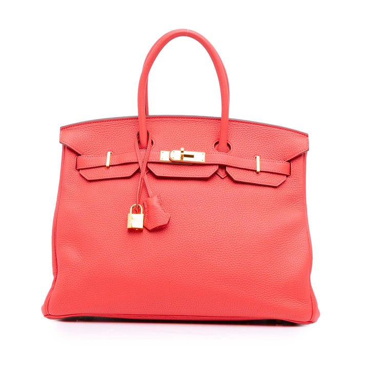 Togo Birkin Retourne 35 Pink - Gaby Paris