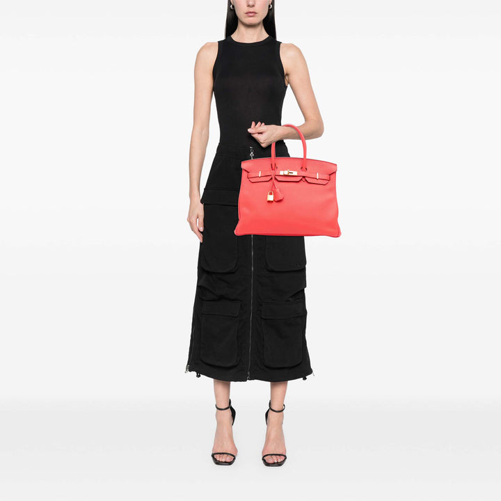 Togo Birkin Retourne 35 Pink - Gaby Paris