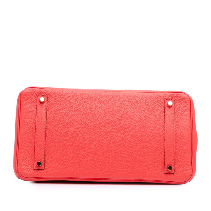 Togo Birkin Retourne 35 Pink - Gaby Paris