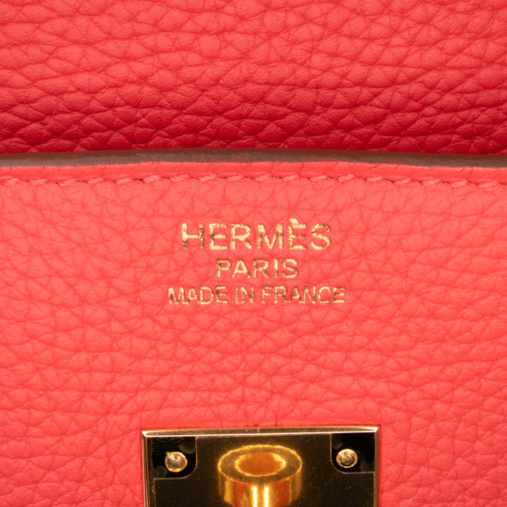 Togo Birkin Retourne 35 Pink - Gaby Paris