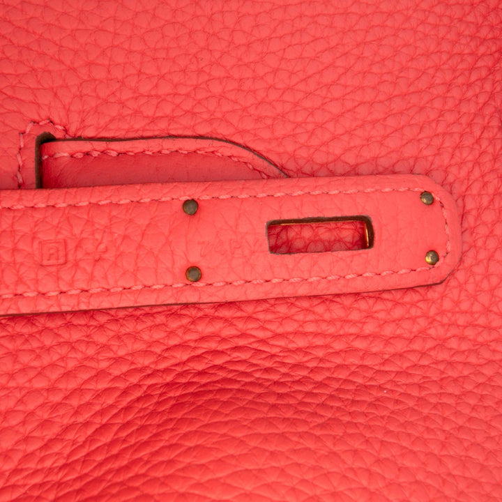 Togo Birkin Retourne 35 Pink - Gaby Paris