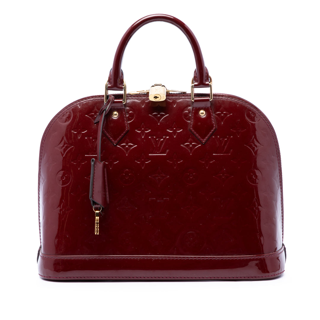 Louis Vuitton Monogram Vernis Alma PM