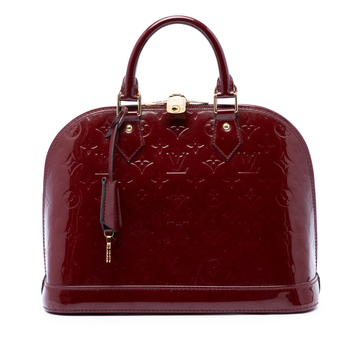 Louis Vuitton Monogram Vernis Alma PM