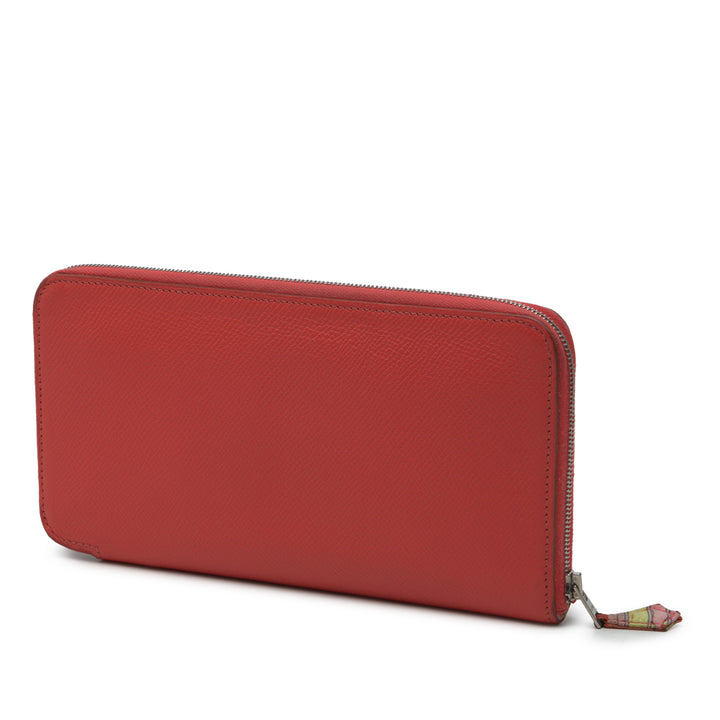 Hermès Epsom Azap Soie In Portefeuille long