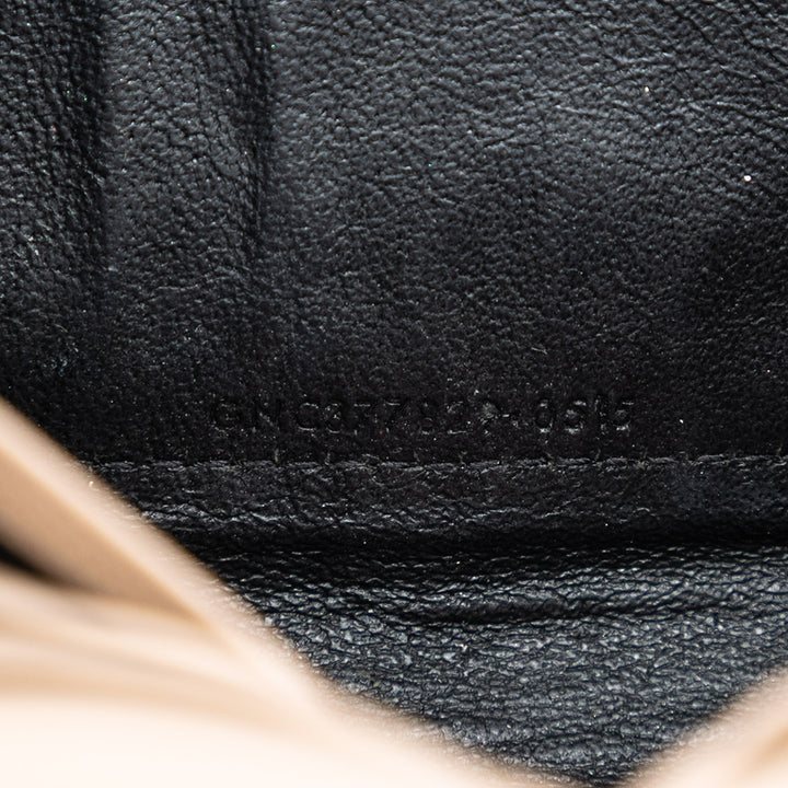 Saint Laurent Grain De Poudre Monogram Kate Wallet on Chain