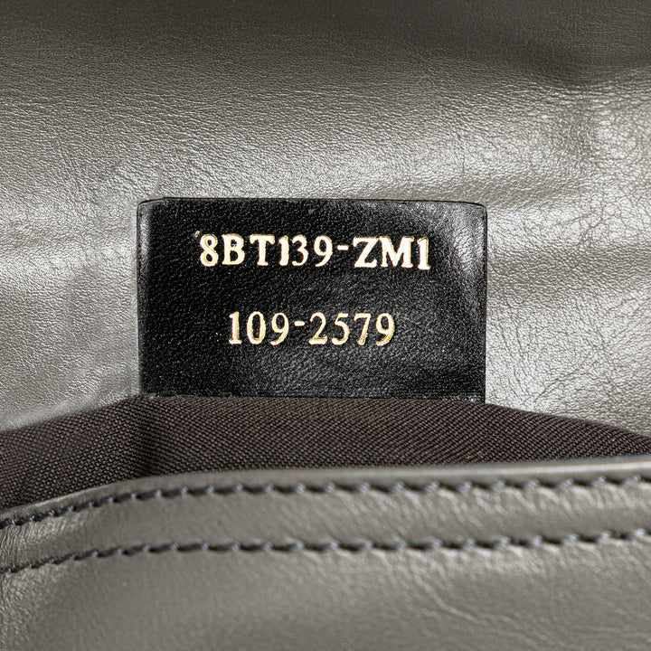 Fendi Glazed Cuir Chain à rabat Baguette Sac porté croisé – GABY PARIS Authentique