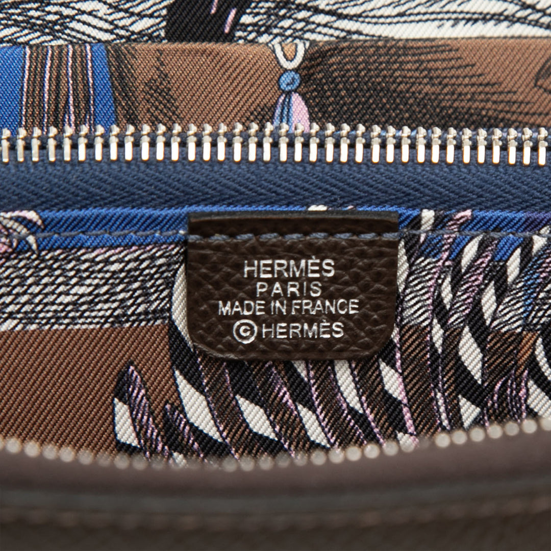 Hermès Epsom Soie In Classique Portefeuille long