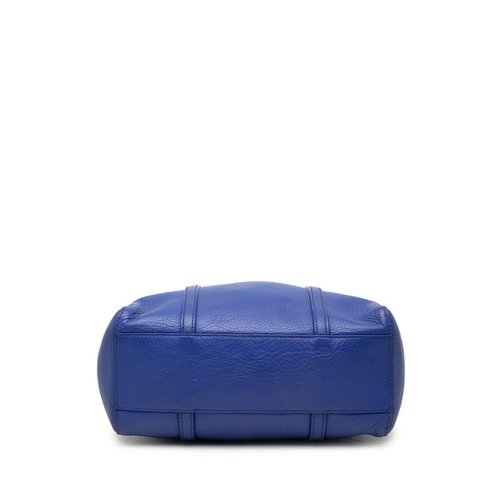 Balenciaga Cabas Everyday XS Bleu – vue 3 – GABY PARIS