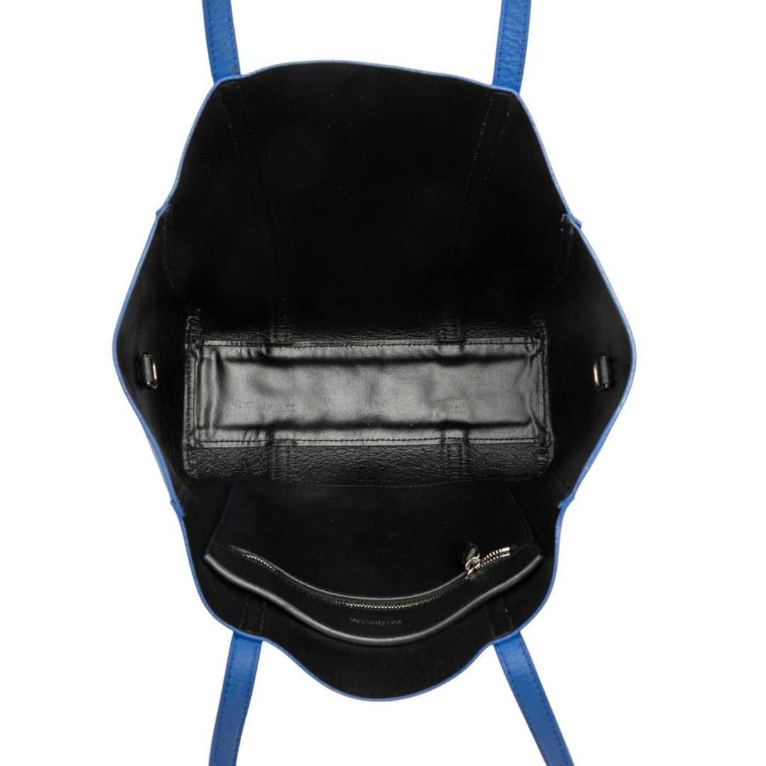 Balenciaga Cabas Everyday XS Bleu – vue 4 – GABY PARIS
