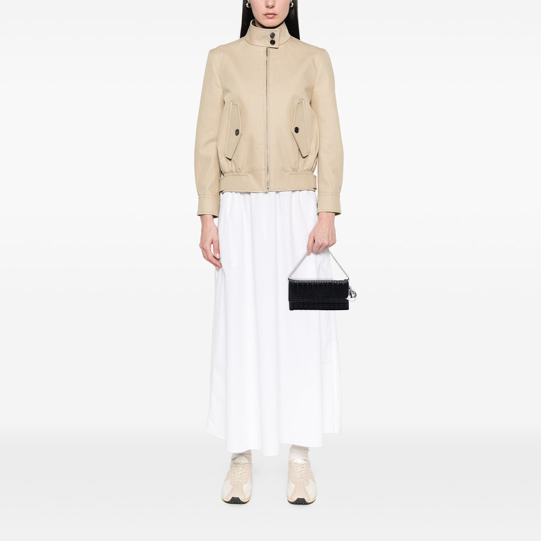 Dior Woven Cuir d’agneau Lady Dior Rendezvouz Wallet on Chain