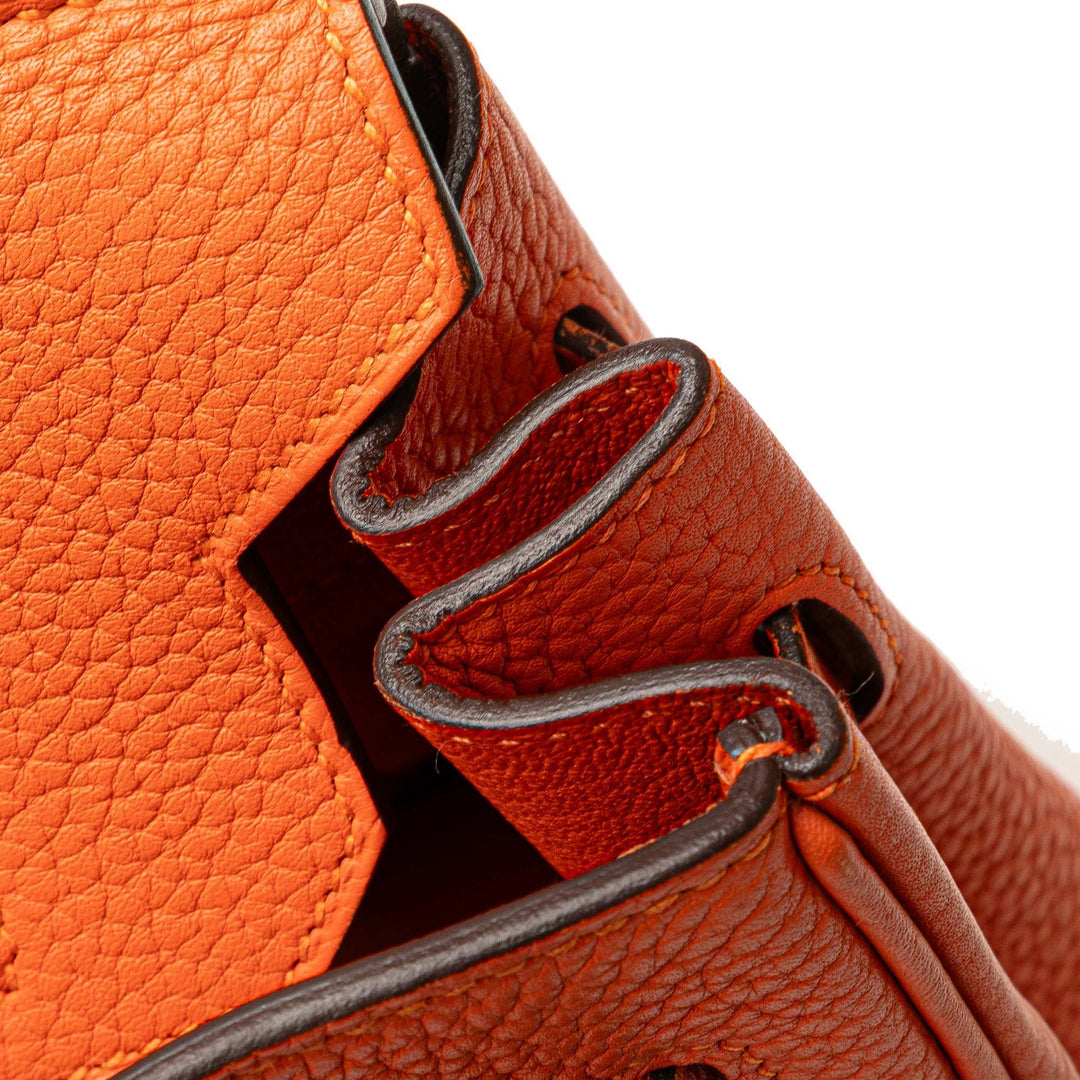 Togo Birkin Retourne 30 Orange - Gaby Paris