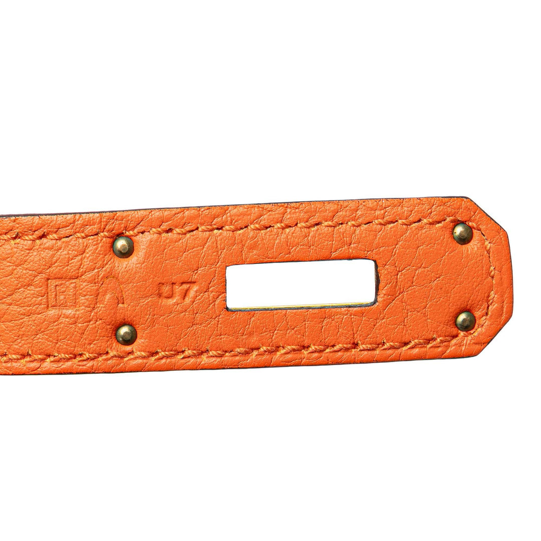 Togo Birkin Retourne 30 Orange - Gaby Paris